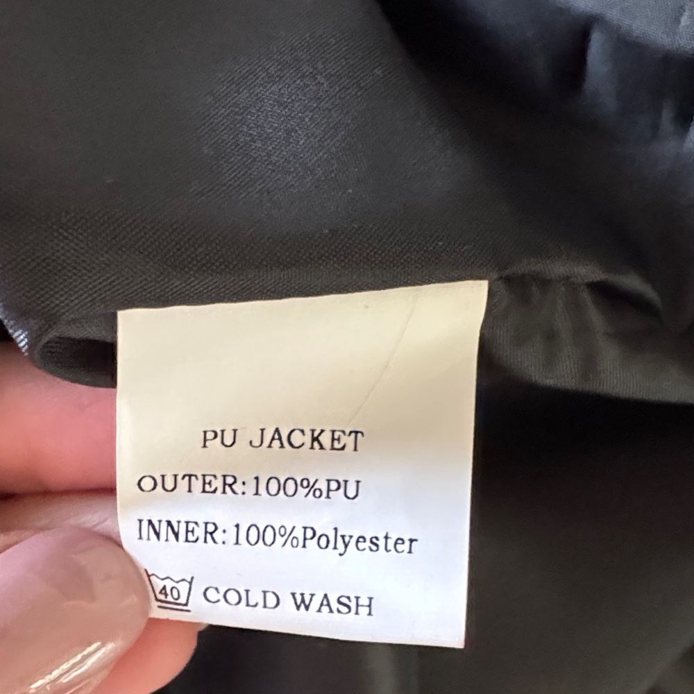 Stylish Black Kids Bomber Jacket - Picture 3 of 3